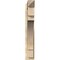Ekena Millwork Merced Arts & Crafts Rough Sawn Outlooker, Douglas Fir, 6"W x 30"D x 38"H OUT06X30X38MRC03RDF - alternate 3
